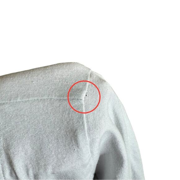 Comfy USA Gray 3/4 Sleeve T-Shirt Women’s Size Small New Minimalist - Picture 5 of 10